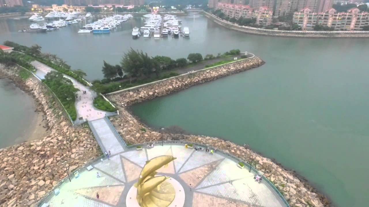 [航拍香港] Tuen Mun #GoldenBeach #屯門 #黃金海岸 #海豚廣場 - YouTube