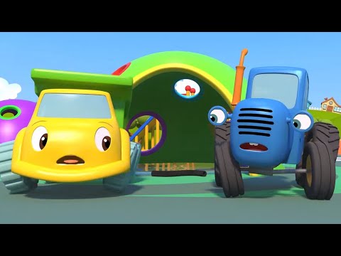 видео: Синий трактор - Змея 🚜 Развивающие мультфильмы детям 🐍 Змея страшилка - Машины против огромной змеи