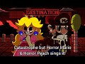 Destination | Catastrophe but Horror Mario &amp; Horror Peach sings it! VS Impostor Alternated cover.