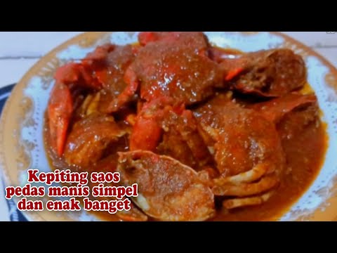 Bumbu Saos Pedas Manis Kepiting