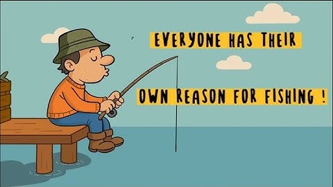 Everyone has their own reason for fishing!    #toonsquid #procreate #procreatedreams  #2danimation