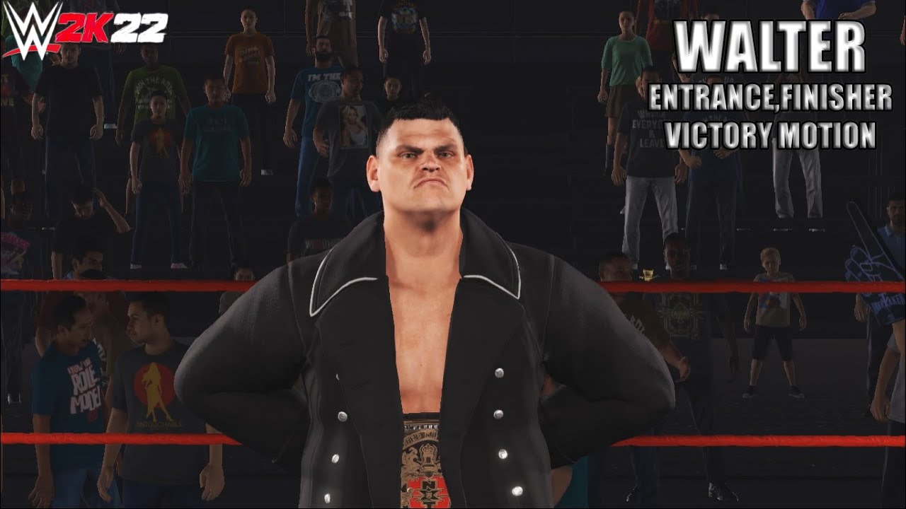 WWE 2K22 Walter Entrance, Finisher ,Signature & Victory Motion