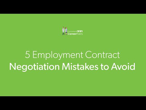 Video: Making An Employment Contract: How To Avoid Mistakes