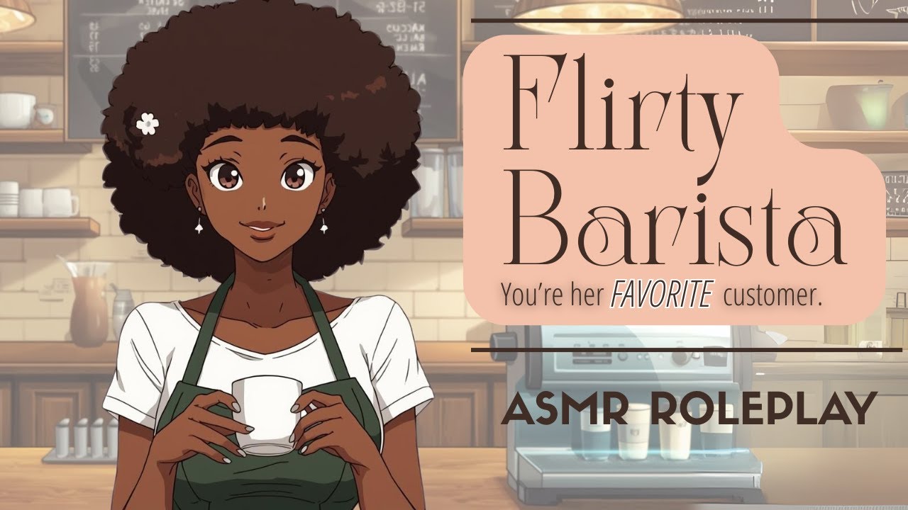 Ты — мой любимый завсегдатай кофейни 💌 Бариста F4A флиртует, готовя тебе напиток | Атмосфера кафе