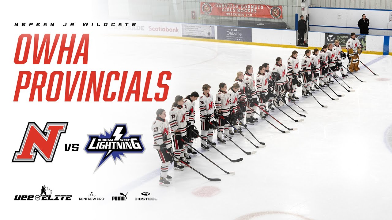 2023 04 14 Durham West Lightning at Nepean Jr Wildcats YouTube