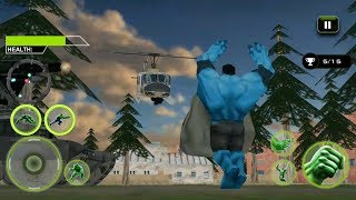 ►  Monster Superhero Red Hulk vs Alion Escape - Incredible Monster City Rescue Mission screenshot 3