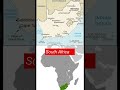 South Africa Map And City With Famous World Map Of Countries Countries Map Famous Countries 