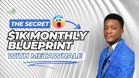 THE SECRET $1K MONTHLY BLUEPRINT - METAWHALE UPDATED! 🔥 #makemoneyonline