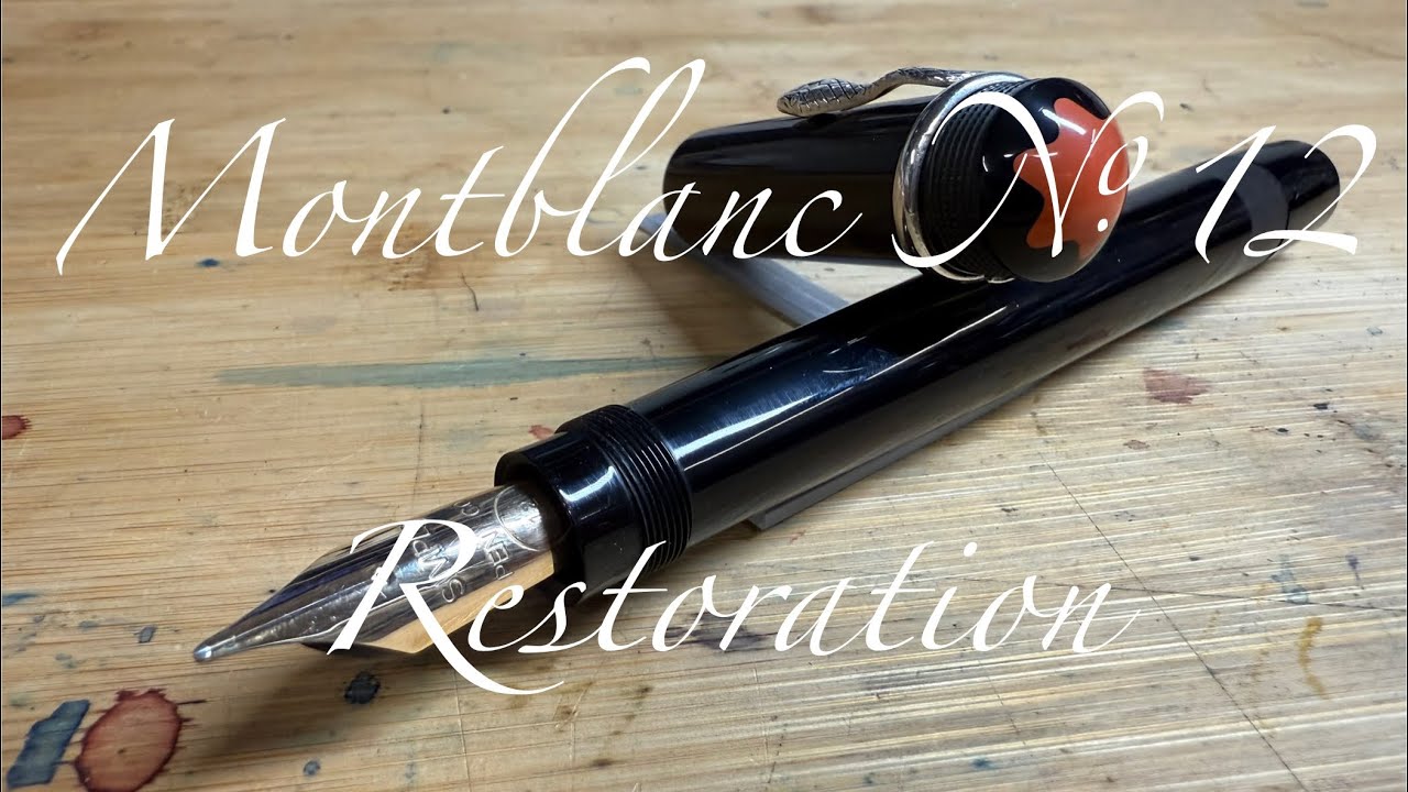 Montblanc Safety No.12 restoration