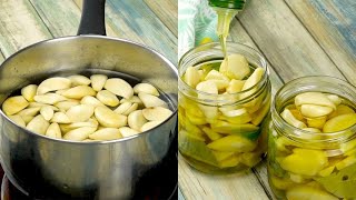 How to Preserve Garlic in Oil: the recipe step by step