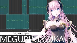 Megurine Luka V4X Tate Mcrae - Greedy Vocaloid Cover Vsqx Dl