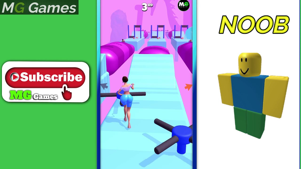 NOOB vs PRO vs HACKER - Bounce Big (Max Level Gameplay)