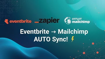 Add new Eventbrite registrants to Mailchimp with Zapier