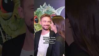 Александр Петров с женой Викторией на премьере фильма "Горыныч", кинотеатр "Октябрь", 21.10.2025г.