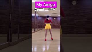 #MyAmigo #Tutorial #마이아미고라인댄스 #스텝설명 #Improver