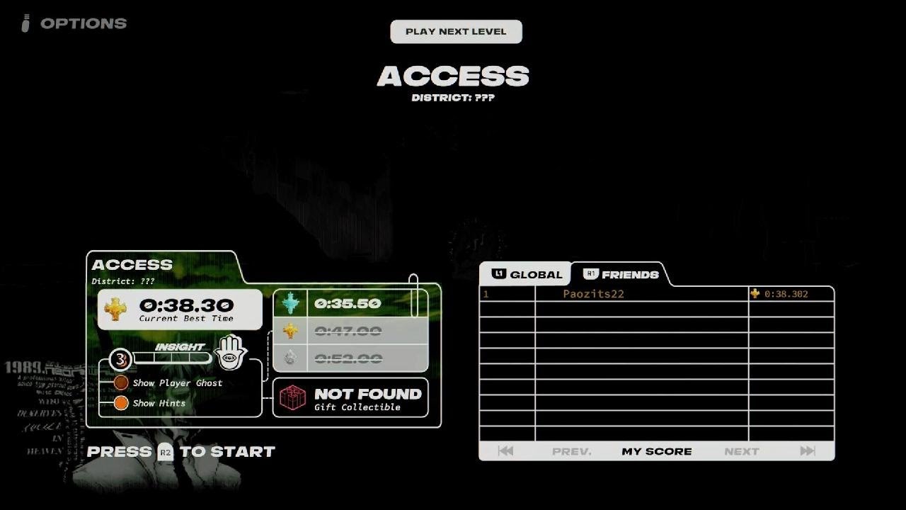 Neon White Mission 11 Level 7 Access Ace Medal