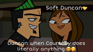 Duncan being a simp for Courtney for 3 mins and 30 secs