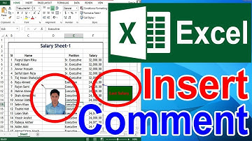 Add Insert Comment in Excel Bangla Tutorial | এক্সেল Comment Add/Show/Hide/Add Picture/Format/Delete