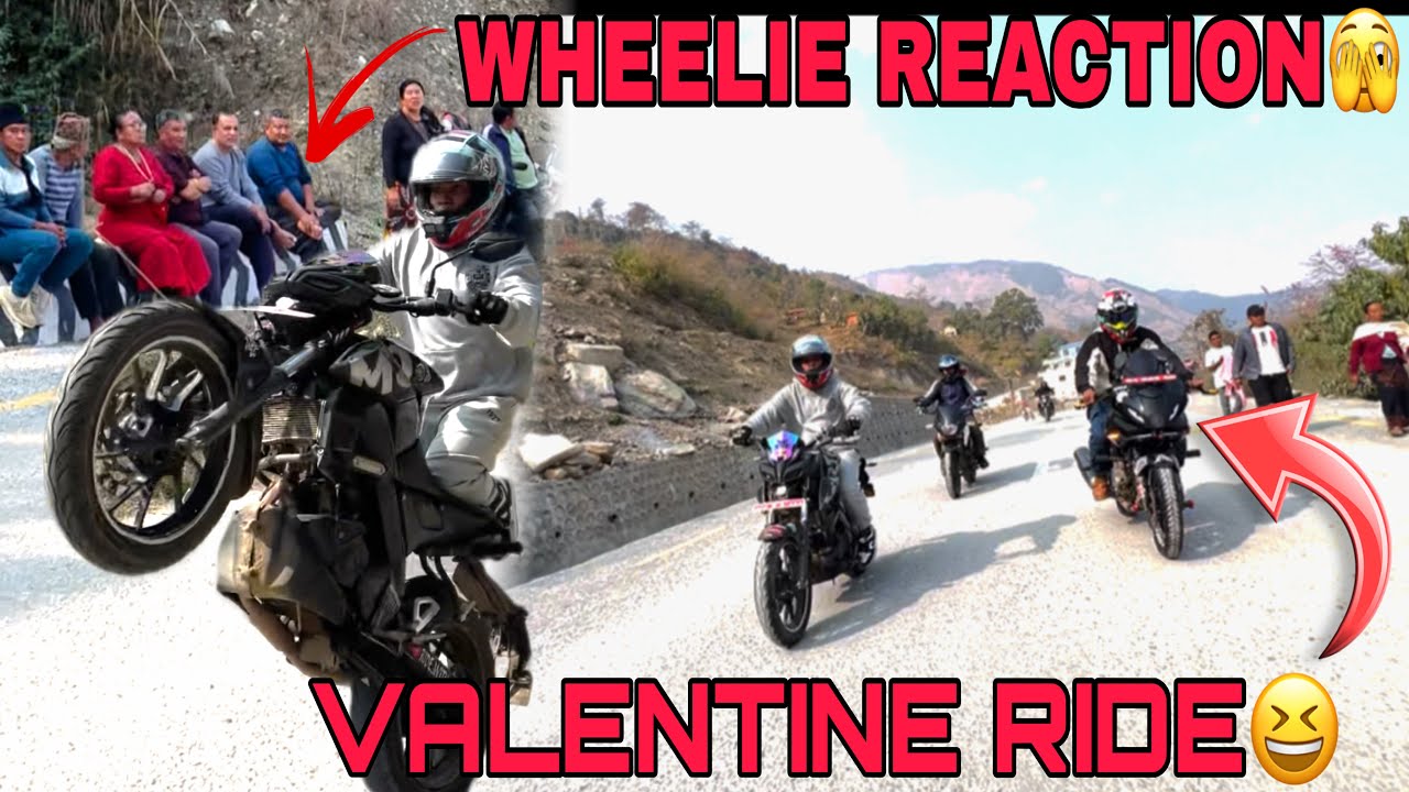 VALENTINE DAY MA YESTO RIDE GAIYO🤦🏼‍♂️😆|| GROUP RIDE WITH @mvavlogs @gravityvlogs 🫶🫶