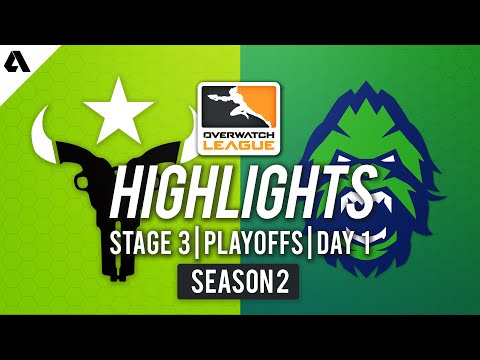 Houston Outlaws vs. Vancouver Titans | Overwatch League S2 Highlights - Stage 3 Playoffs Day 1