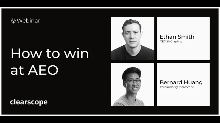 How To Win at Answer Engine Optimization (AEO) with Ethan Smith