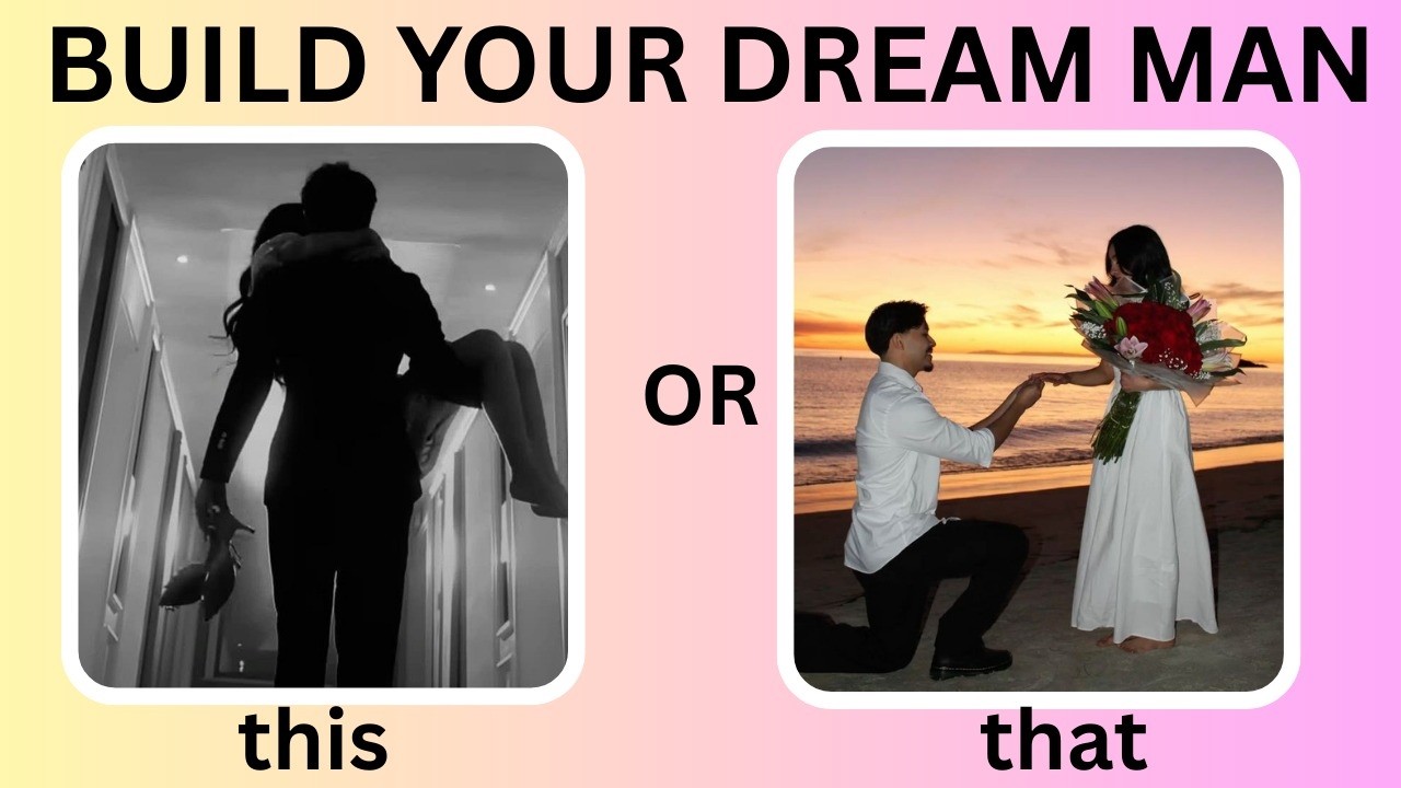 Build Your DREAM Man | THIS or THAT 💗🍕🚗 | Royal Aesthetic Quiz