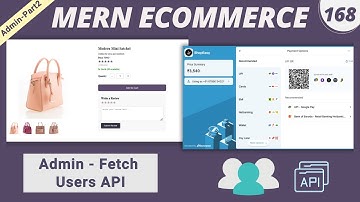 MERN Stack E-Commerce Project #168 : Working on Fetching Users – API Integration