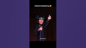 Hiro Crazy introducing Microbots 💥🤯 | Big Hero 6 Edit | #edit #shorts #animation @AFIYAEZ #fyp