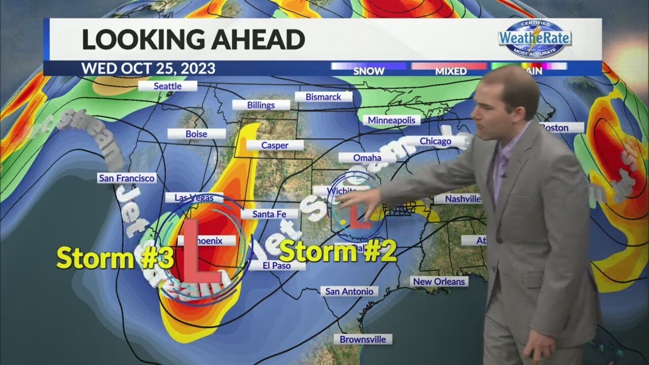 Cold front tonight with light rain showers followed by a fantastic ...
