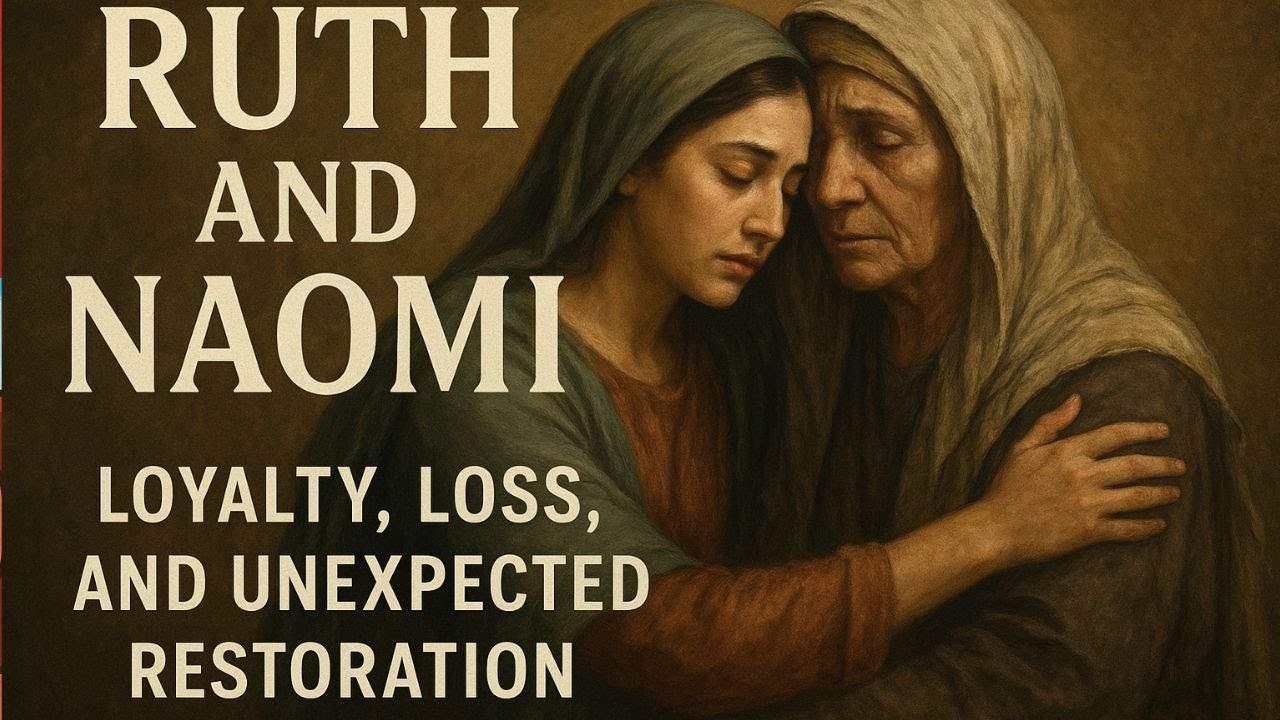 Naomi Ruth Rison Ruth and Naomi – Loyalty, loss, and unexpected restoration - YouTube