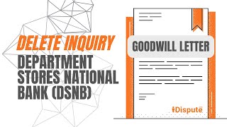 Department Stores National Bank - How to Remove An Authorized Inquiry - iDispute screenshot 5