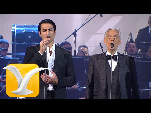 Andrea Bocelli - Matteo Bocelli - Fall On Me - Festival de Viña del Mar 2024 - Full HD 1080p class=