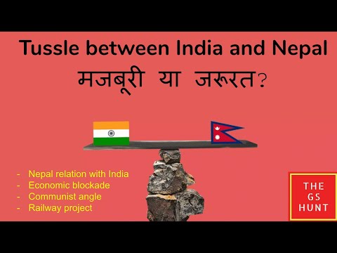 Tussle between India and Nepal