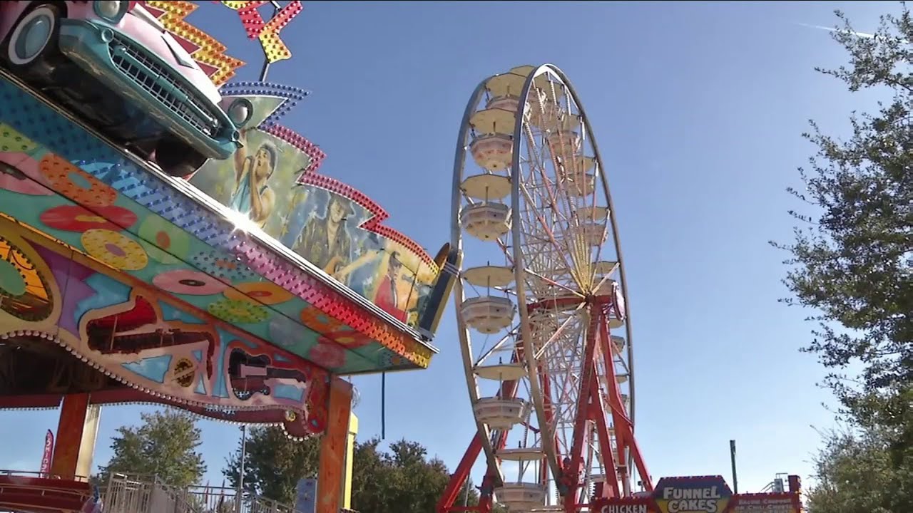Public safety a high priority at Jacksonville Fair opening day - YouTube