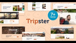 Tripster - Travel & Lifestyle, Wordpress Themes,  |  (Zignec Media) Resimi