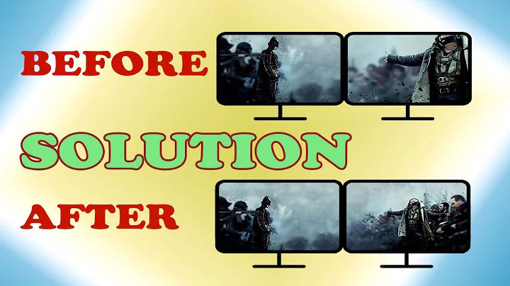 How to set same Wallpaper on dual screen with different resolution stretched wallpaper solution easy