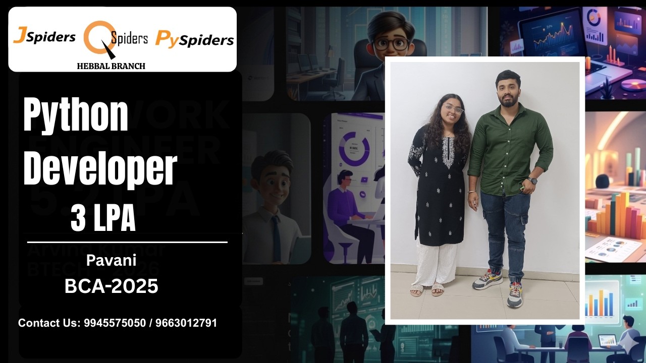 Congratulations to Pavani on getting placed as a Python Developer - YouTube