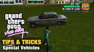 GTA Vice City - Tips & Tricks - Special Vehicles