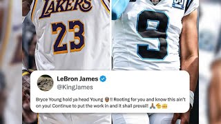 Lebron James gives terrible “advice” to Bryce Young!! #nba #nfl