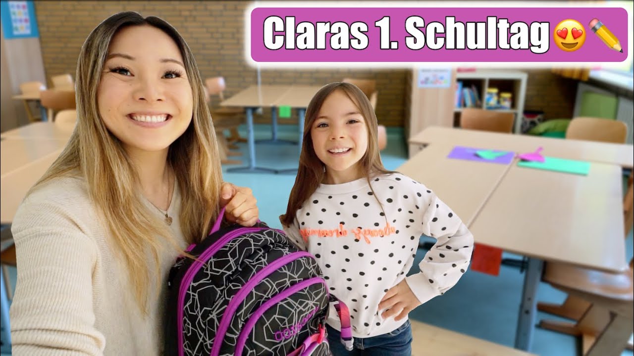 Claras 1. Schultag! Elisa stürzt 😭 Hausaufgaben machen | Mittagessen kochen: One Pot | Mamiseelen