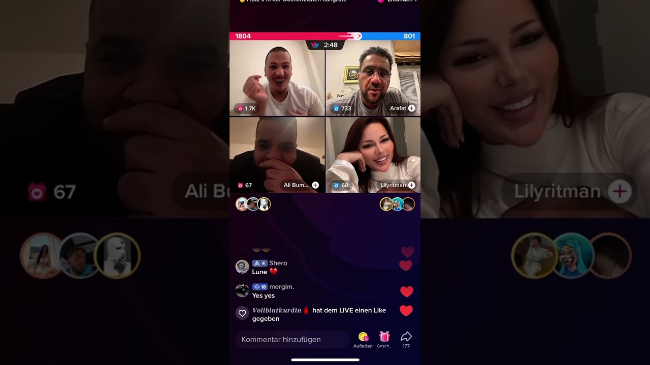 Arafat, Ali bumaye, Sinan G und Barello 🤣🤣