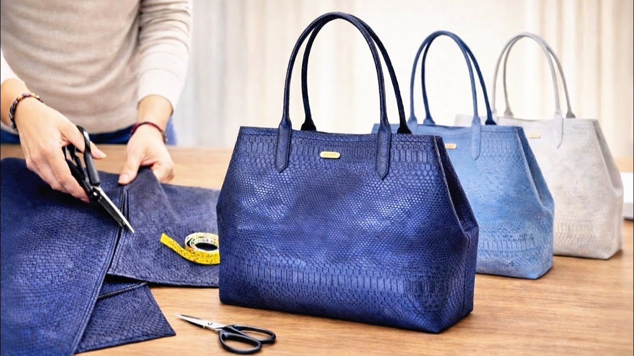 Всего 3 Стежка Для Этой Сумки? | Вы Не Поверите Результату