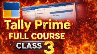 Tally Prime Full Course Class 3 | GST Enable Kaise Kare | Regular vs Composition  #tallyprime #gst 
