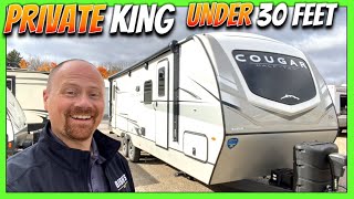 Private King Bed • UNDER 30ft!! 2023 Cougar 26RBS