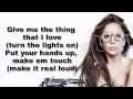 Lady Gaga 'Applause' Lyrics – Sing Along with On-Screen Text 🎤
