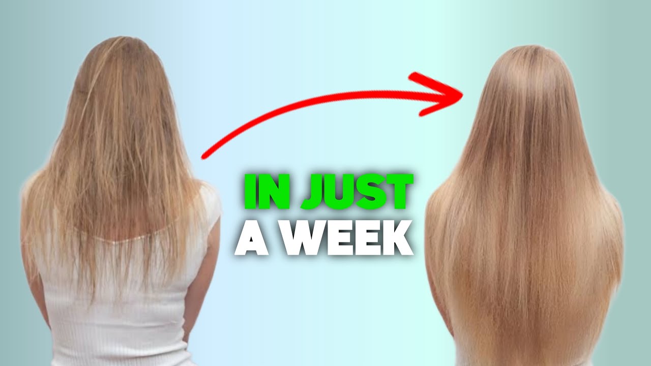 How to Grow Hair Faster and Longer in 1 Week Naturally at Home | Hair ...
