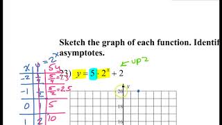 Test C (23) Graphing Exponential Functions