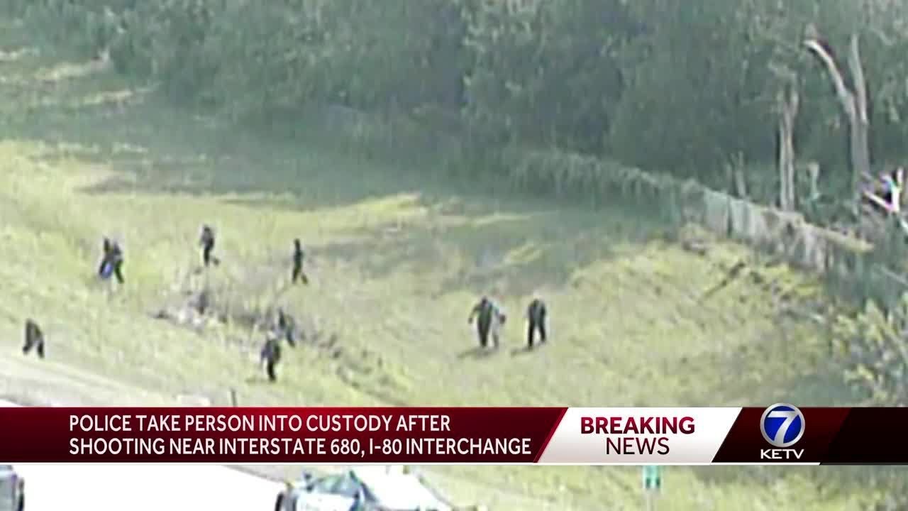 One person in custody after shooting on Interstate 80 in Omaha - YouTube