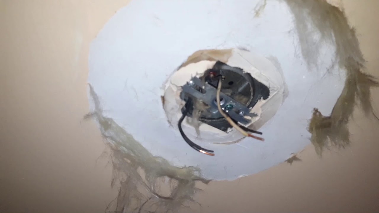 How to fix a recessed outlet to put on a wall plate - YouTube