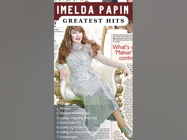 Imelda Papin Greatest Hits Playlist - Imelda Papin Top 20 OPM Songs 2024 #imeldapapin